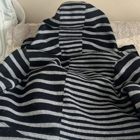 Bench Black Long Lightweight Long Fall Jacket Coat Large - Picture 5 of 7